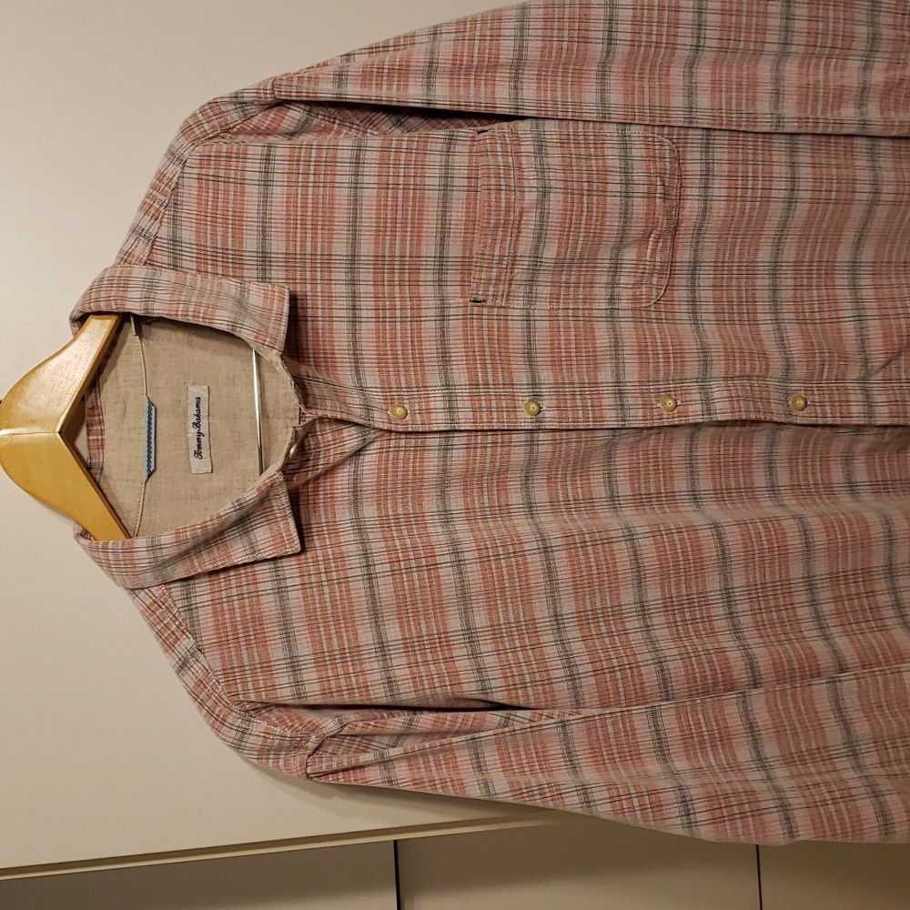 Tommy Bahama XXL Soft Cotton Button Up